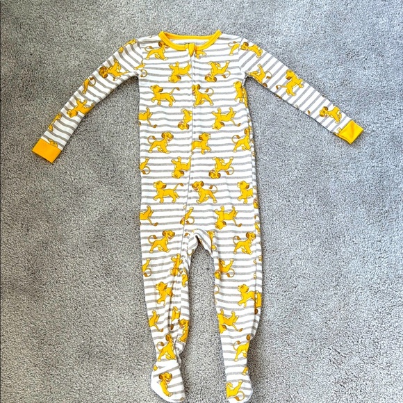 Disney's The Lion King Simba Baby Ultra Soft Sleep & Play Size 24 months. - Picture 1 of 5